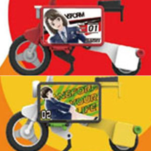 1/12 ICOMA TATAMEL BIKE アーティストコラボエディション 4個入りBOX