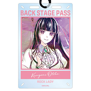 「ロックは淑女の嗜みでして」 黒鉄音羽 Ani-Art カラビナ付きカード型アクリルキーホルダー