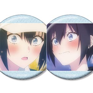 TVアニメ『2.5次元の誘惑』 橘美花莉 場面写グリッター缶バッジ2個