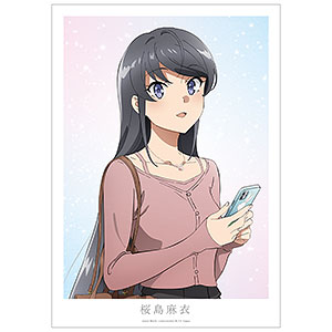 青春ブタ野郎はサンタクロースの夢を見ない 牧之原翔子 A3マット加工