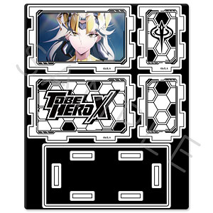 アニメ「TO BE HERO X」ハート型缶バッジ 1. X[シンク
