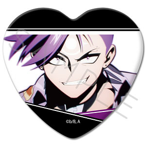 アニメ「TO BE HERO X」ハート型缶バッジ 10. ナイス[シンク