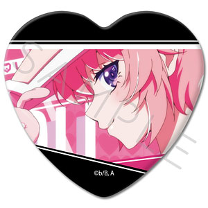 アニメ「TO BE HERO X」ハート型缶バッジ 10. ナイス[シンク