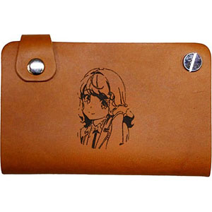 「青春ブタ野郎はサンタクロースの夢を見ない」レザースライドカードケース 古賀朋絵