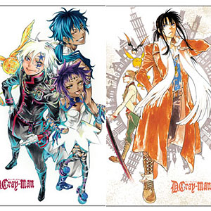 D.Gray-man 海外限定 箔押しポストカード キラピカ 12点セット D.Gray-man フレーム付きポストカードセット A[ムービック