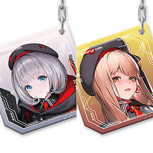 勝利の女神NIKKE カセット型キーホルダー　ホログラムカード　2セット A・B】勝利の女神 NIKKE カセット型キーホルダー&ホログラム
