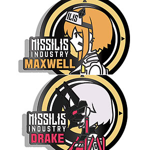 勝利の女神：NIKKE トレーディングメタルバッジ - MISSILISドレイク 勝利の女神：NIKKE」 トレーディングメタルバッジ - TETRA 7個入りBOX