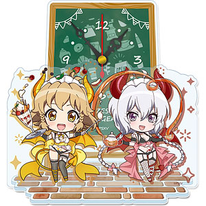 戦姫絶唱シンフォギアＸＶ 描き下ろし アクリル置時計月読 調小悪魔ウェイトレス 戦姫絶唱シンフォギアXV_描き下ろし アクリルスタンド【月読 調