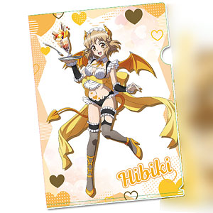 戦姫絶唱シンフォギアXV 描き下ろし クリアファイル 立花響 小悪魔ウェイトレス