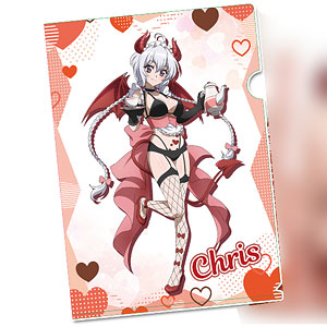 戦姫絶唱シンフォギアXV 描き下ろし クリアファイル 雪音クリス 小悪魔ウェイトレス