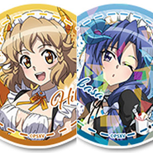 戦姫絶唱シンフォギアXV 缶バッジ　小悪魔ウェイトレス　全種コンプリートBOX 戦姫絶唱シンフォギアXV トレーディングキラキラ缶バッジ（BOX