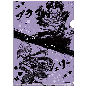 金色のガッシュ！！ 墨絵A4クリアファイル ブラゴ＆シェリー