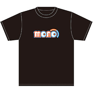 TVアニメ「mono」ロゴTシャツ ブラック Mサイズ[加藤商会]《在庫