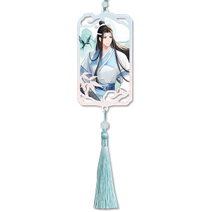 アニメ「魔道祖師」 只此青緑 タッセル付きアクリルストラップ