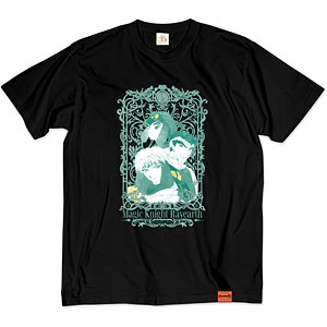 TVアニメ『魔法騎士レイアース』第2弾 デコラティブTシャツ 5(イーグル＆ジェオ＆ザズ) ブラック L