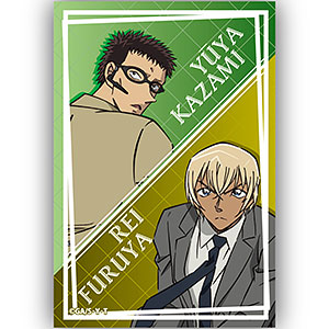 コナン茶屋限定　缶バッジ　 妃英理＆小五郎 100万ドルの五稜星 駿河屋 - 妃英理＆毛利小五郎 「一番カフェ
