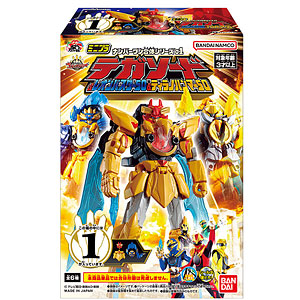 ミニプラ ナンバーワン合体シリーズ01 テガソード＆レオンバスター50＆ティラノハンマー50 全6種セット