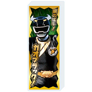 ミニアクリルブロック「百獣戦隊ガオレンジャー」04/ガオブラック(公式イラスト)