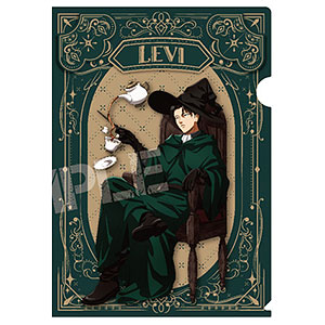 【新品未開封】　進撃の巨人　アキュリル　リヴァイ　A9RYL 進撃の巨人 アキュリル＋フレーム切手セット（リヴァイ）｜郵便
