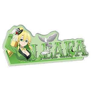 【ソードアート・オンライン】アスナ らのすぽ！ 電撃文庫 アクリルバッジ 再販】電撃文庫30周年記念『ソードアート・オンライン』アクリル