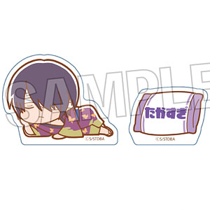3年Z組銀八先生 ぐーたらギラギラ缶バッジ 高杉晋助[PROOF