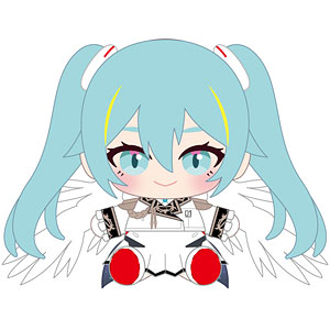 ガンダム45周年×初音ミク ぬいぐるみ 初音ミク×ウイングガンダムゼロEW