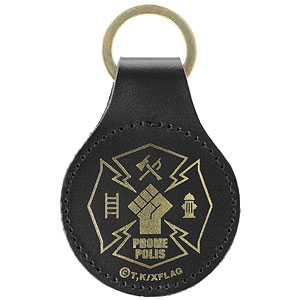 映画『プロメア』 国家救命消防局(FDPP) 本革レザーキーホルダー
