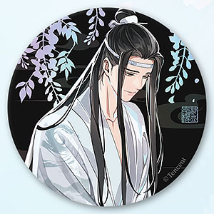 ① 魔道祖師 名台詞　飛花甘露　カラ鉄　缶バッジ　魏無羨 藍忘機 魔道祖師 THEキャラ 飛花甘露 POP UP SHOP 缶バッジ 魏無羨 羨羨