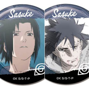 NARUTO-ナルト- 疾風伝 メモリーCANバッジ うちはサスケBOX 10個入りBOX