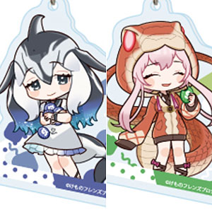 【新品・未使用品】けものフレンズ アクリルスタンドキーチェーン 全14種 けものフレンズ コレクションアクリルスタンドキーチェーン 14個