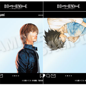 DEATH NOTE トレーディングSNS風クリアカード 8個入りBOX