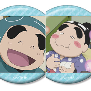 忍たま乱太郎 福富しんべヱ 場面写缶バッジ2個セット