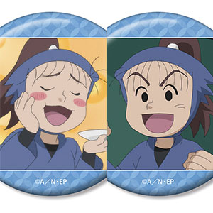 忍たま乱太郎 川西左近 場面写缶バッジ2個セット