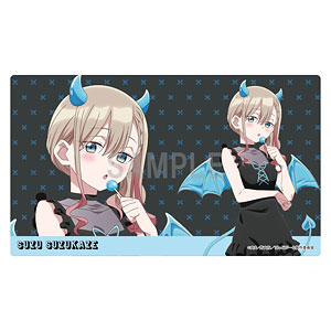 ばっどがーる　ラバーマット　直筆サイン入り ばっどがーる ラバーマット 直筆サイン入り ばっどがーる]描き