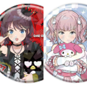 プリパラ　サンリオ　缶バッジ Starry☆Sky×サンリオキャラクターズ｜ホログラム缶バッジ(57mm
