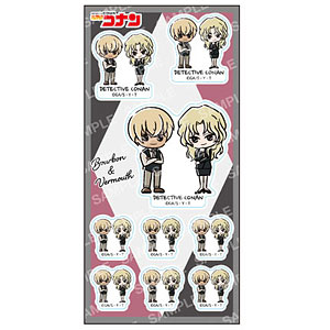 名探偵コナン シール-ゆるスタmini第4弾-(I バーボン＆ベルモット)