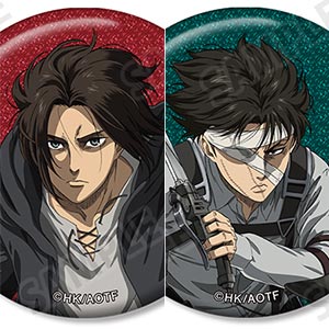 進撃の巨人 トレーディングキラキラ缶バッジ 5個入りBOX