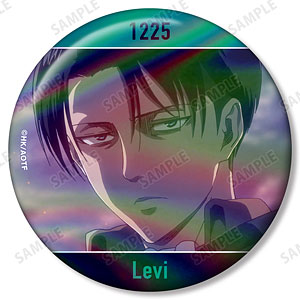 TVアニメ『進撃の巨人』 リヴァイ 75mm場面写オーロラ缶バッジ