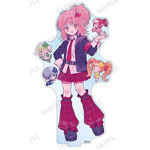 しゅごキャラ！ 夢ノ内さんイラスト 日奈森あむ 制服ver. BIGアクリルスタンド