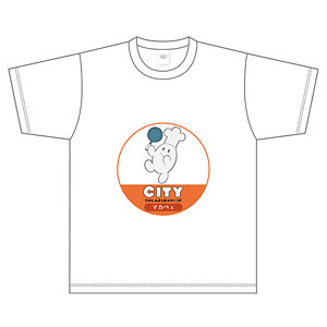 CITY THE ANIMATION』TシャツB (イエロー) XLサイズ[ATFES