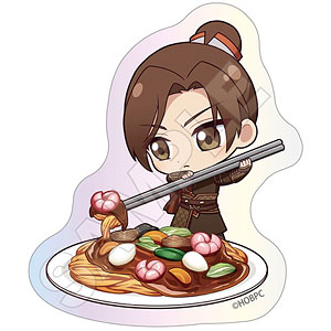 アニメ「天官賜福 貮」 もぐもぐチャイナ オーロラステッカー 風信