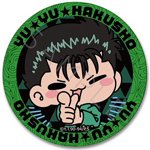 TVアニメ『幽☆遊☆白書』レザーバッジ(丸形) MA(浦飯幽助)