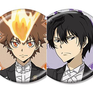 家庭教師ヒットマンREBORN！ 描き下ろし 燕尾服ver. トレーディングメタリック缶バッジ 9個入りBOX