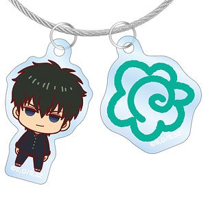 3年Z組銀八先生 土方十四郎 ちょこんと！ 2連ワイヤーアクリルキーホルダー