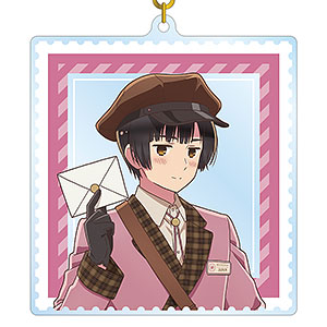 アニメ「ヘタリア World★Stars」 描き下ろし 日本 郵便屋ver. BIGアクリルキーホルダー