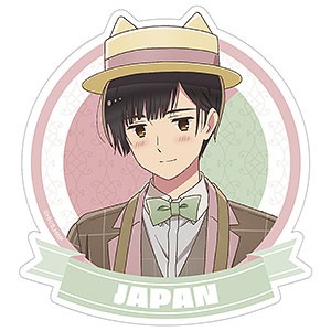 アニメ「ヘタリア World★Stars」 描き下ろし 日本 遊園地ver. ダイカットステッカー