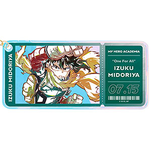 TVアニメ『僕のヒーローアカデミア』 緑谷出久 Ani-Art 第8弾 オーロラチケットホルダー