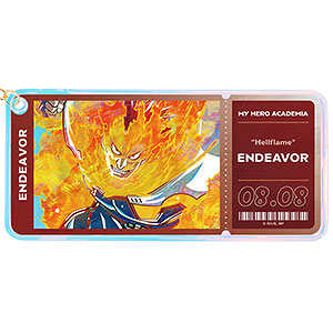 TVアニメ『僕のヒーローアカデミア』 エンデヴァー Ani-Art 第8弾 オーロラチケットホルダー