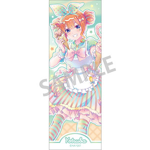 五等分の花嫁 中野五月 アイス屋さん 缶バッジ 五等分の花嫁* ロングスクエア缶バッジ 中野五月 アイス屋さん