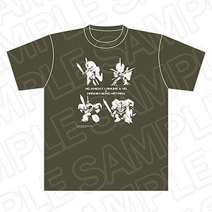 魔神英雄伝ワタル×NG騎士ラムネ＆40 Tシャツ アーミーグリーン L
